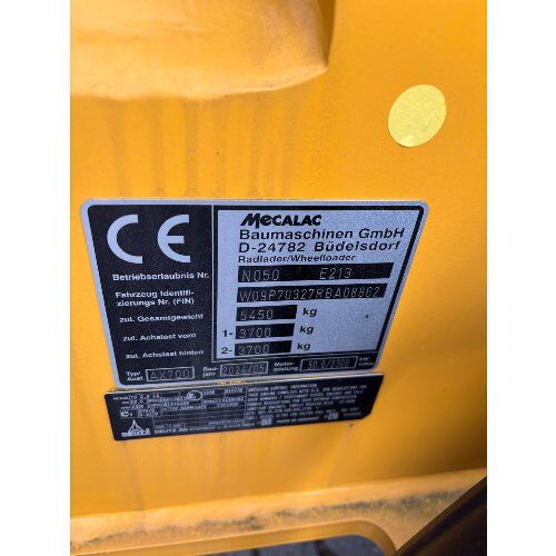  Schwenklader gebraucht Mecalac Knicklader AX 700 - Zu kaufen in Langenfeld 12467307